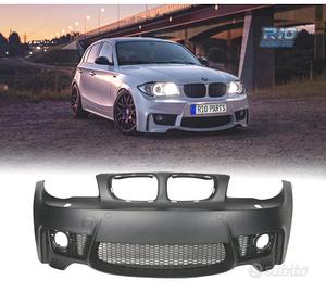 PARAURTI ANTERIORE BMW E87 E82 E81 E88 LOOK 1M PDC