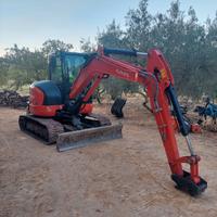 Miniescavatore kubota u55-4