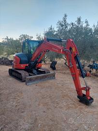 Miniescavatore kubota u55-4