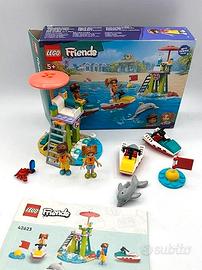 Lego Friends 42623 - beach water scooter completo