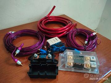 Cavi per impianto audio