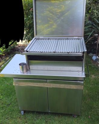 Barbecue a carbone e legna
