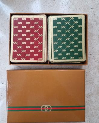 Carte da Gioco Gucci Francesi Vintage Anni '70-80