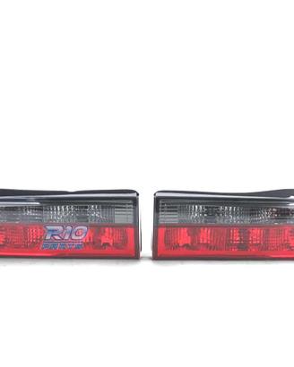 FANALI BMW E30 ROSSO NERO