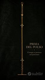 Antica catena panciotto placcata oro albert chain