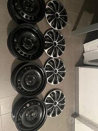 Cerchi Acciaio R15 Volkwagen  Copricerchi Walser