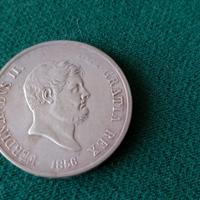 Ferdinando II - Piastra 1856