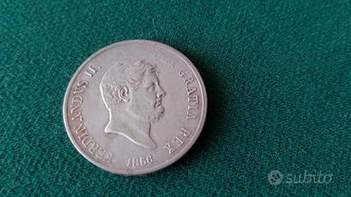 Ferdinando II - Piastra 1856