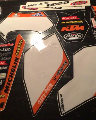 KTM Grafiche-Adesivi-Vintage-Motocross-Enduro