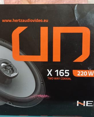 casse hertz x auto nuove da 16cm.