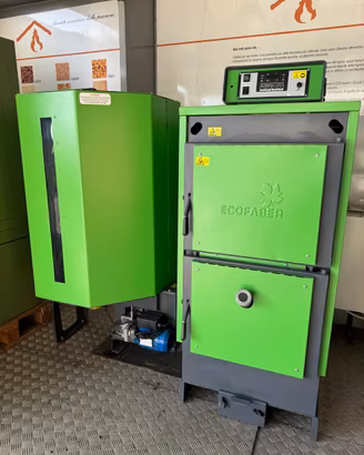 CALDAIA COMBI LEGNA-CIPPATINO-GUSCI mod.ALP RW50kw