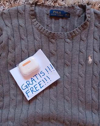 Maglione Ralph Lauren + in omaggio cuffie