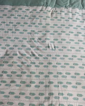 Tappeto imbottito/coperta gioco bambini 120x120 cm
