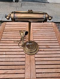 lampada vintage in ottone 