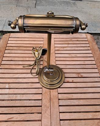 lampada vintage in ottone 