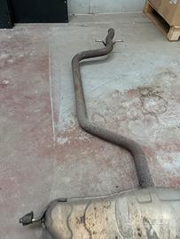 Scarico con centrale audi a3 1.9 turbo disel