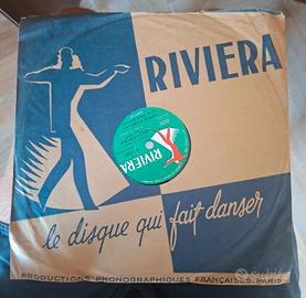 Raro vinile 78 giri d'epoca, Eddie Barclay Et Son