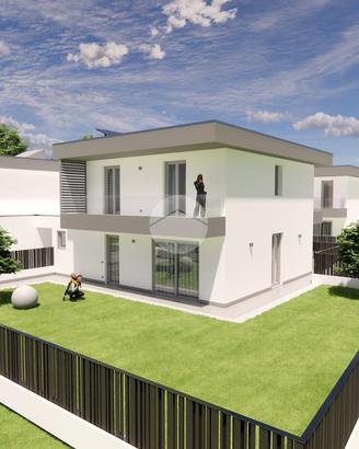 PORZIONE DI TRIFAMILIARE A CALCIO