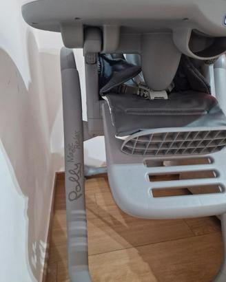 Seggiolone pappa Chicco Polly Magic Relax grigio 