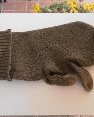 W2 - us army winter od wool sniper glove