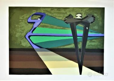 Andra Raccagni - Serigrafia, firmata.