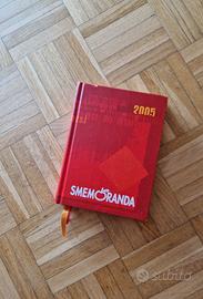 Agenda Smemoranda 2005 vintage