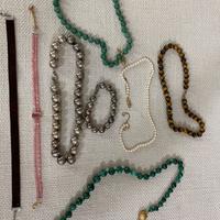 Lotto collane bigiotteria vintage