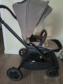 carrozzina e passeggino nuna più ovetto cybex