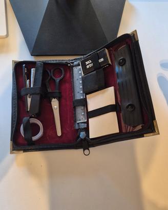 Set Cancelleria Vintage da Viaggio con Astuccio 