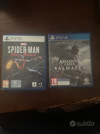 Lotto - Spider‑Man Miles Morales + AC Valhalla