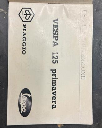 Libretto vespa