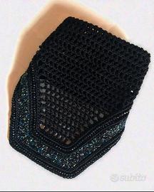 cuffia cavallo glitter e perle