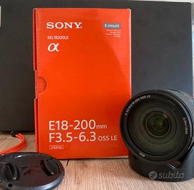 SONY E 18-200