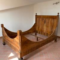 Letto stile impero a barca '850