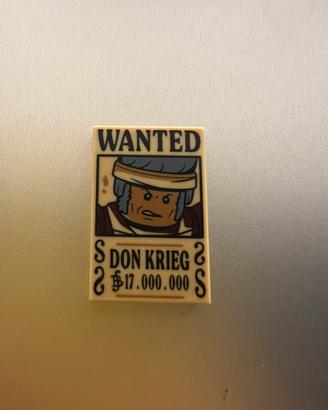 Poster Lego One Piece 2x3 Don Krieg