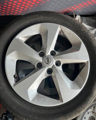 Cerchi + Pneumatici Nissan Qashqai 17