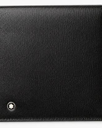 Portafoglio Montblanc 4810 Westside Pelle Nera Nuo