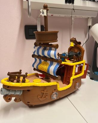 Gioco per bambini nave dei pirati disney mattel