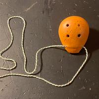 Ocarina Peruviana 4 Fori Vintage