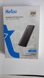 Netac ssd portatile 250gb