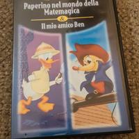 Paperino nel mondo Matemagica & Mio Amico Ben VHS 