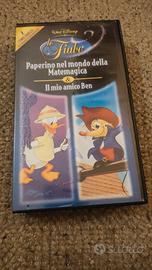 Paperino nel mondo Matemagica & Mio Amico Ben VHS 