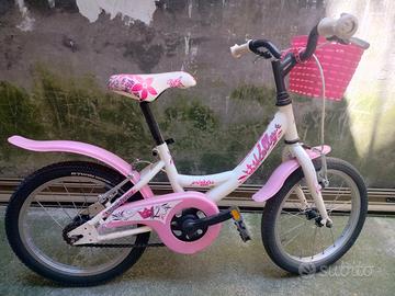 Bicicletta BAMBINA 16 Pollici 3/6 anni