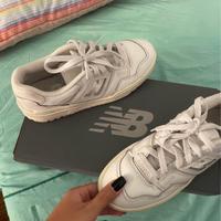 New balance 550 bianche