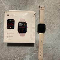 Orologio AMAZFIT rosa.