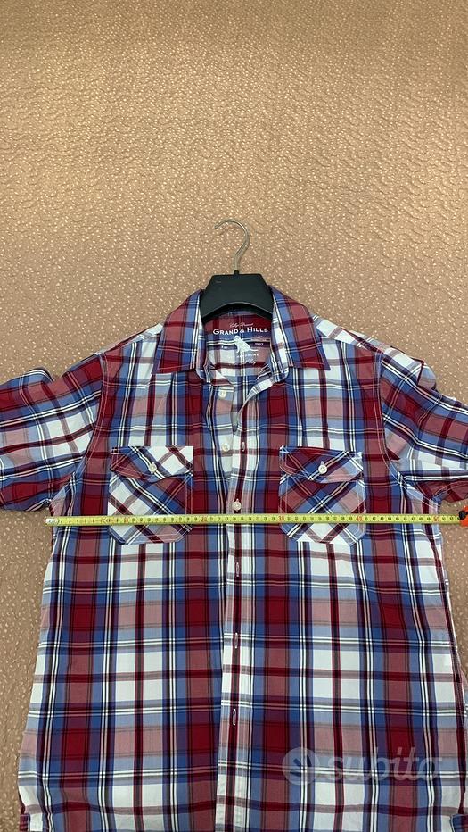 Raff&Taff Camicia Da Boscaiolo In Flanella Termica – Quadri Nevi/Bianco, Taglia XXXL, Unisex - 4