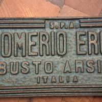 Targa Comerio Ercole Busto Arsizio 