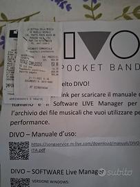 macchina "Divo"per karaoke 