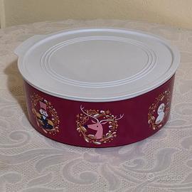 Biscottiera Tupperware Natale