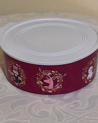Biscottiera Tupperware Natale